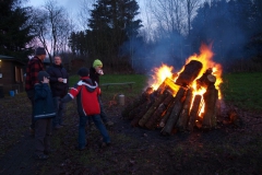 Winter-Sonnenwendfeuer 2011