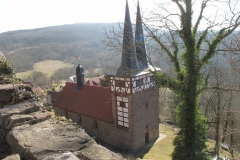 Wandern im Eichsfeld: Burg-Hanstein
