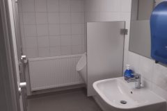 Renovierung der Herrentoiletten